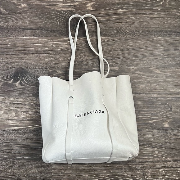 Balenciaga Handbags - Balenciaga white everyday xsmall tote bag